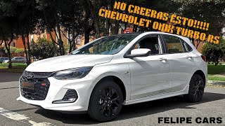 Yo NO Sabia ESTO  CHEVROLET Onix Turbo RS  Felipe Cars [upl. by Einiffit224]