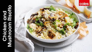 Perfect Chicken and Mushroom Risotto [upl. by Chadbourne]