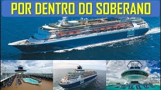 Por dentro do Navio Soberano  Pullmantur Sovereign [upl. by Jacquenetta]