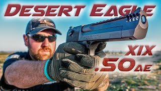 DESERT EAGLE XIX 50AE  FIRST SHOTS  DEagle [upl. by Burr]