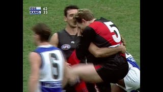 Essendon Highlights  2000 QF v Kangaroos 1st Half [upl. by Woo470]