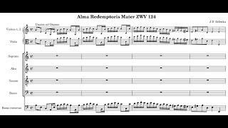 Zelenka  Alma redemptoris Mater ZWV 124 [upl. by Oileve]