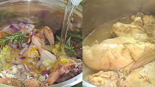 Boiled Chicken Recipes How to Boil Chicken and Make it Tasty [upl. by Reinaldos340]