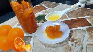 Transform Leftover Orange Peels into sweet amp sour Orange Marmalade Jam [upl. by Zimmermann588]