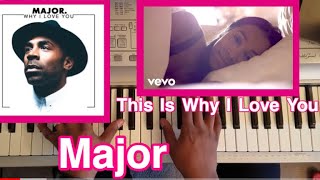 Major  This Is Why I Love You piano tutorial Key of Ab [upl. by Harolda]