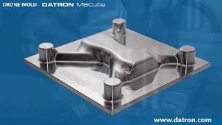 Drone Mold Machined on DATRON M8Cube [upl. by Ruttger]