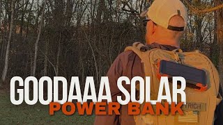 GOODaaa Solar Power Bank [upl. by Vanthe]