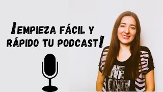 ¿Cómo hacer un podcast desde tu celular📱 [upl. by Enilram853]