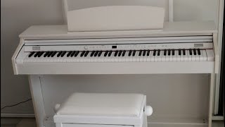 Unboxing Review DP50 Digital Piano White [upl. by Ariayek299]