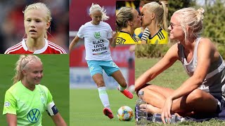 Pernille Harder  Eropean Football Player of the Year 2020 [upl. by Tilla]