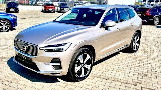 Volvo XC60 T6 Plugin Recharge Plus Bright  Bright Dusk  Charcoal Leather interior RA00 2024 [upl. by Anstice]