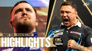 NINEDART MADNESS IN MANCHESTER Night Ten Highlights  2024 BetMGM Premier League [upl. by Furie]