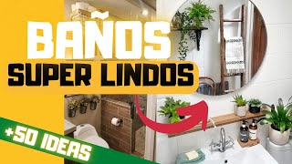 ✅ Ideas BAÑOS PEQUEÑOS y BONITOS  Baños chicos bonitos sencillos elegantes bañoschicosmodernos [upl. by Pickard]