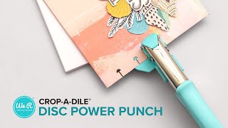 CropA DileDisc Power Punch by We R Memory Keepers [upl. by Erdne]