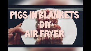 Pigs in Blankets Air Fryer  Pigs in Blankets for Christmas Dinner  Ninja Air Fryer 15 in 1 [upl. by Melosa]