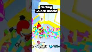 Getting Golden Booth in Pet Simulator 99 roblox petsim99 [upl. by Skye]