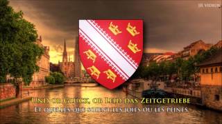 Regionalhymne Elsass text  Hymne alsacien paroles [upl. by Attecnoc755]