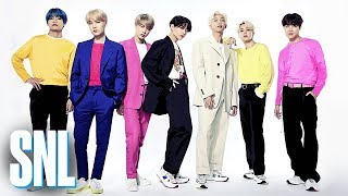 BTS Boy with Luv Live  SNL [upl. by Evania]