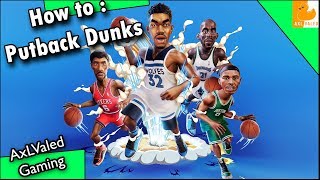 NBA2K Playgrounds 2  How to Putback Dunks Challenge NEW [upl. by Anotyal]