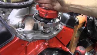 How to Install A distributor in a 350 Chevy [upl. by Skelly]