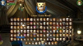 LEGO Harry Potter Years 57  All Playable Characters Including DLC Pack [upl. by Notslah843]