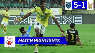 Kerala Blasters FC 51 Hyderabad FC  Match 52 Highlights  Hero ISL 201920 [upl. by Yhtrod]