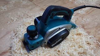 Makita 314quot 65A Corded Planer Review [upl. by Tsirhc]