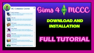 How to Install MCCC Sims 4 Full Tutorial [upl. by Berti]