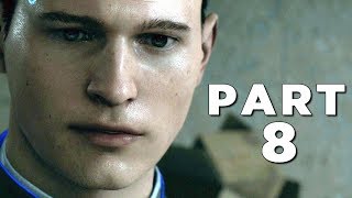 DETROIT BECOME HUMAN Walkthrough Gameplay Part 8  HANK PS4 Pro [upl. by Schuyler586]