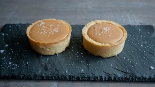 Caramel Tart  Alex and Felix Recipes [upl. by Alekahs]