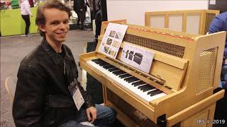 Schiedmayer Celesta at NAMM 2019 Celeste [upl. by Assennev]