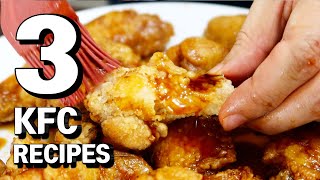 3 Korean Fried Chicken Recipes l Better Than Restaurants [upl. by Gaillard74]