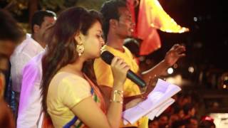 Marathi Anchoring Script Anchor Mayuri Hosting YUVA SENA Dahi Handi 2016 [upl. by Oettam]