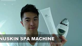 HOW TO USE NUSKIN SPA MACHINE [upl. by Nirtiac]