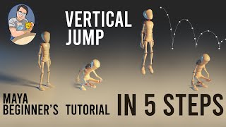 Maya Vertical Jump  Animation Tutorials  A Step by Step Guide [upl. by Wickner746]