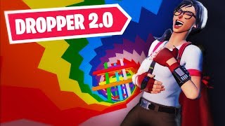 Rainbow Dropper 20  FORTNITE DROPPER MAP Code in Description [upl. by Poll186]