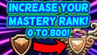 Increase Your MASTERY RANK From 0 To 800 WITH THESE TROVE TIPS [upl. by Riada]