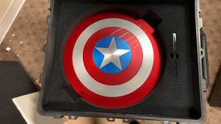 Marvel MasterWorks Captain America Shield unboxing 4K [upl. by Findlay325]