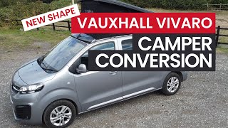 VAN TOUR New Shape Vauxhall Vivaro Camper Conversion [upl. by Kuster746]