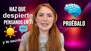 Cómo entrar en contacto con la mente de ese ser amado persona importante  Telepatia [upl. by Aihsele]