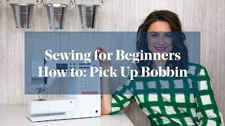 How To Pick Up Collect Bobbin Thread Sewing for Beginners [upl. by Gert]