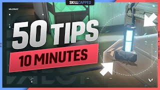 50 Game Changing Valorant Tips in 10 MINUTES  Valorant Tips Tricks and Guides [upl. by Willms358]