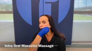 Intra Oral Masseter Massage [upl. by Draner]