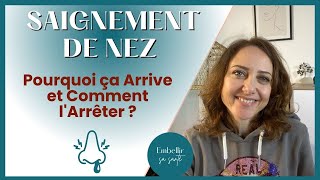 Les causes du saignement de nez Conseils pour le stopper et Prévention [upl. by Ardene]