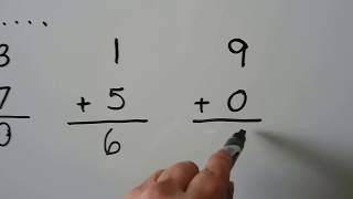 Grade 1 Math 18 Addition to 10 adding across and down [upl. by Yelak406]