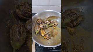 झणझणीत खान्देशी वांग्याची भाजी  Vangyachi Bhaji Recipe  Bharli Vangi Family Recipes Shorts [upl. by Dalt]