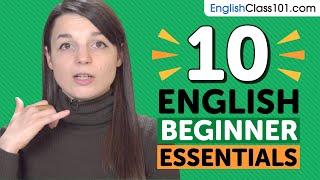 Learn English 10 Beginner English Videos You Must Watch [upl. by Gabor573]