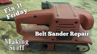 Belt Sander Repair  Simple Fix [upl. by Immanuel]