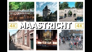 MAASTRICHT  NETHERLANDS  4K TRAVEL GUIDE [upl. by Nosreffej]