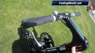 Strida SX Folding Bicycle  How to Fold and Unfold POV footage [upl. by Siward]